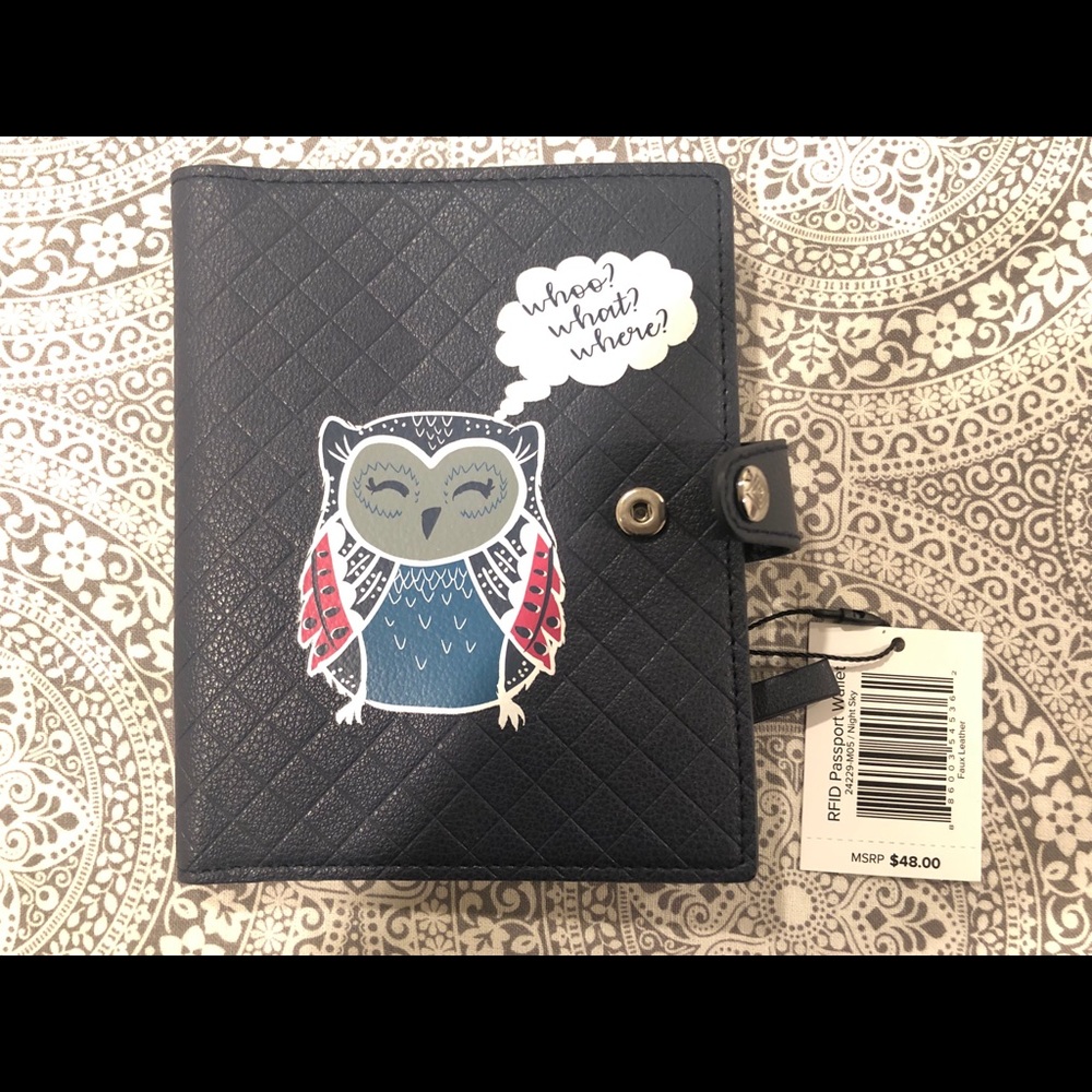 Vera Bradley Passport Cover